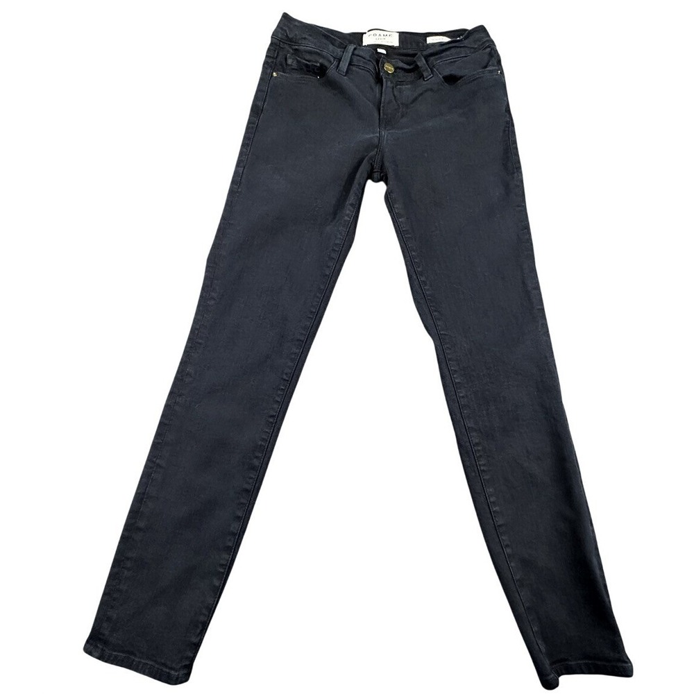 Frame Jeans Womens 26X26 Blue Denim Le Skinny de Jeanne Dark Wash Crop Stretch